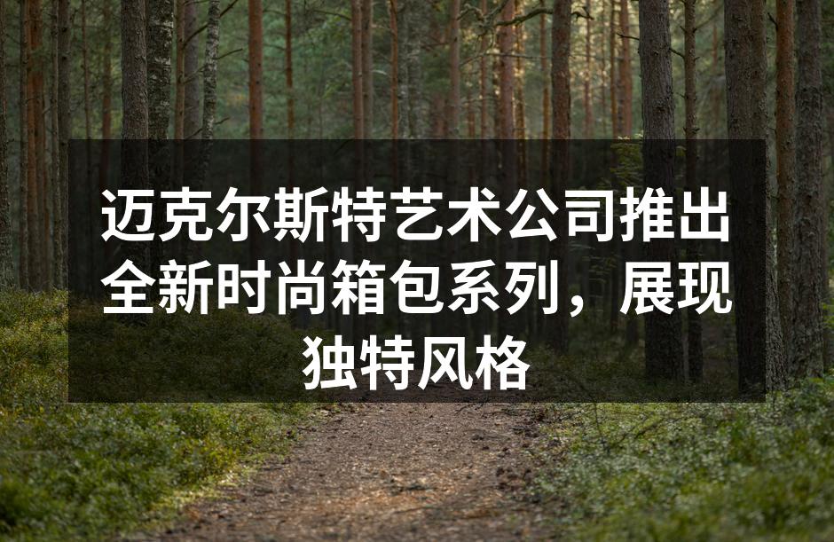 新款箱包展现现代设计美学